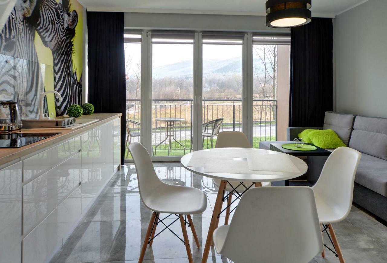 Apartament Sun & Ski Willa K2 Black & White Карпач Экстерьер фото